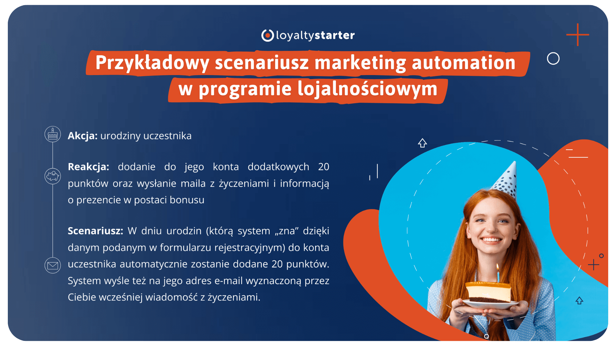 Przykładowy scenariusz marketing automation w programie lojalnościowym
