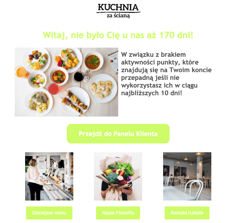 Program Moja Kuchnia - marketing automation