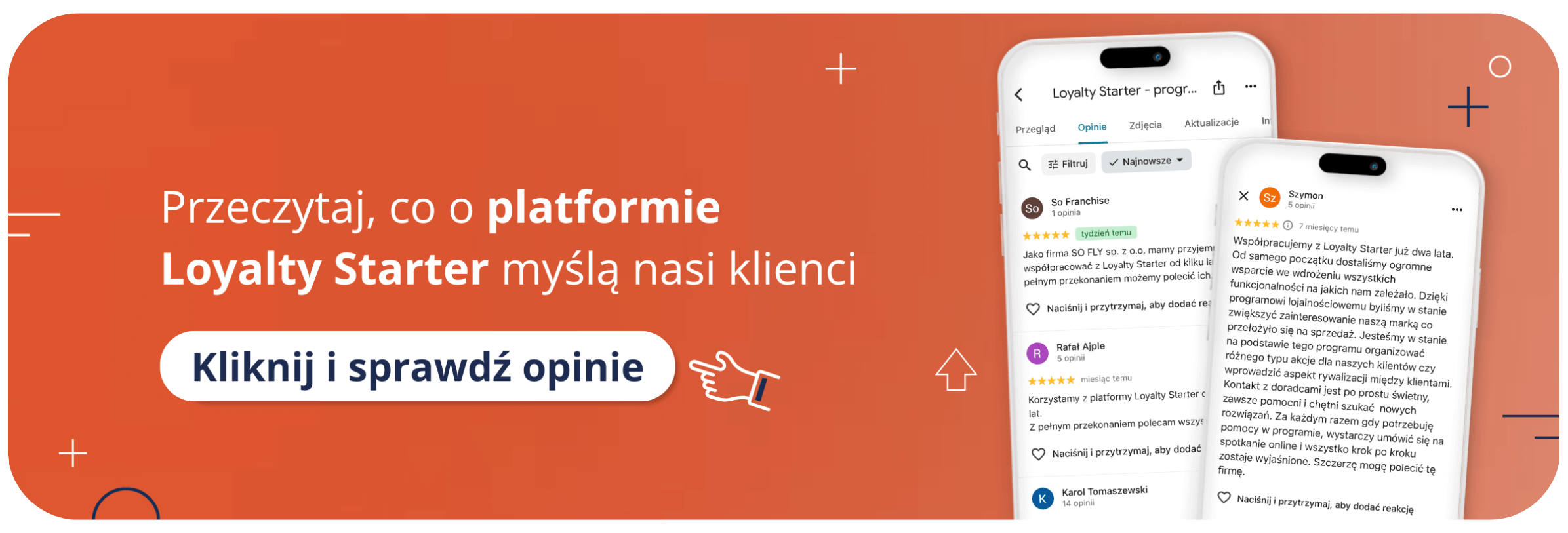 Loyalty Starter opinie klienci baner