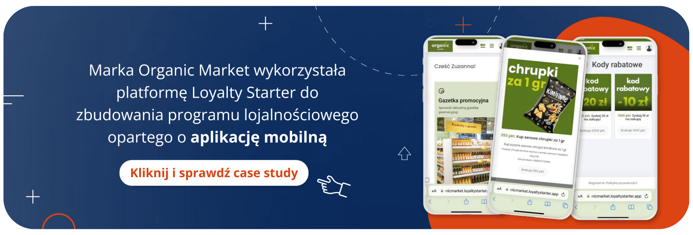 Mobilna aplikacja lojalnościowa od Loyalty Starter case study