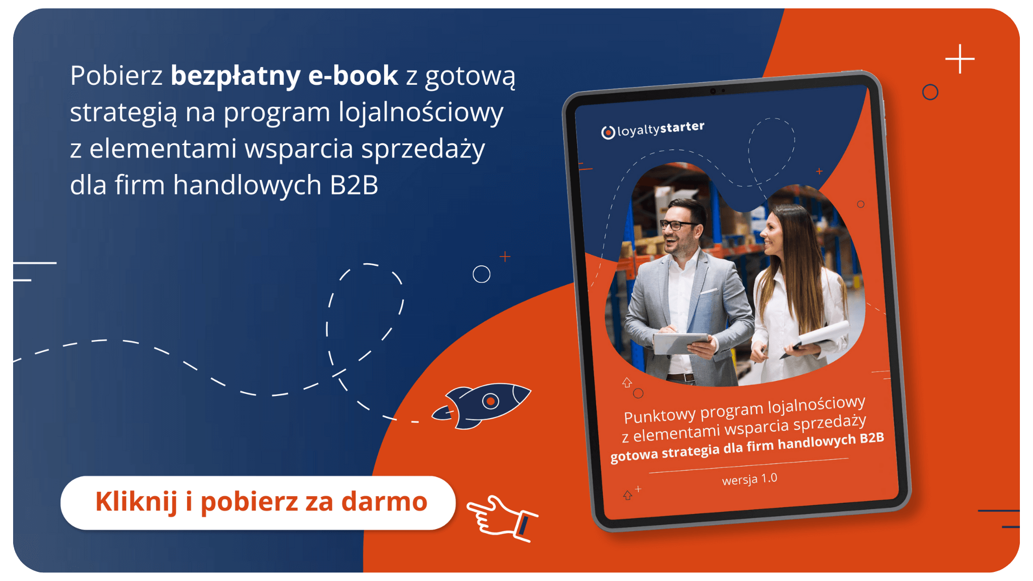 Gotowa strategia dla firm handlowych B2B na program lojalnościowy z elementami programu wsparcia sprzedaży – baner