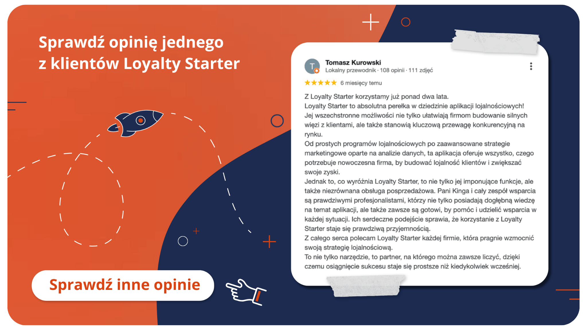 Opinia o programie lojalnościowym w Loyalty Starter