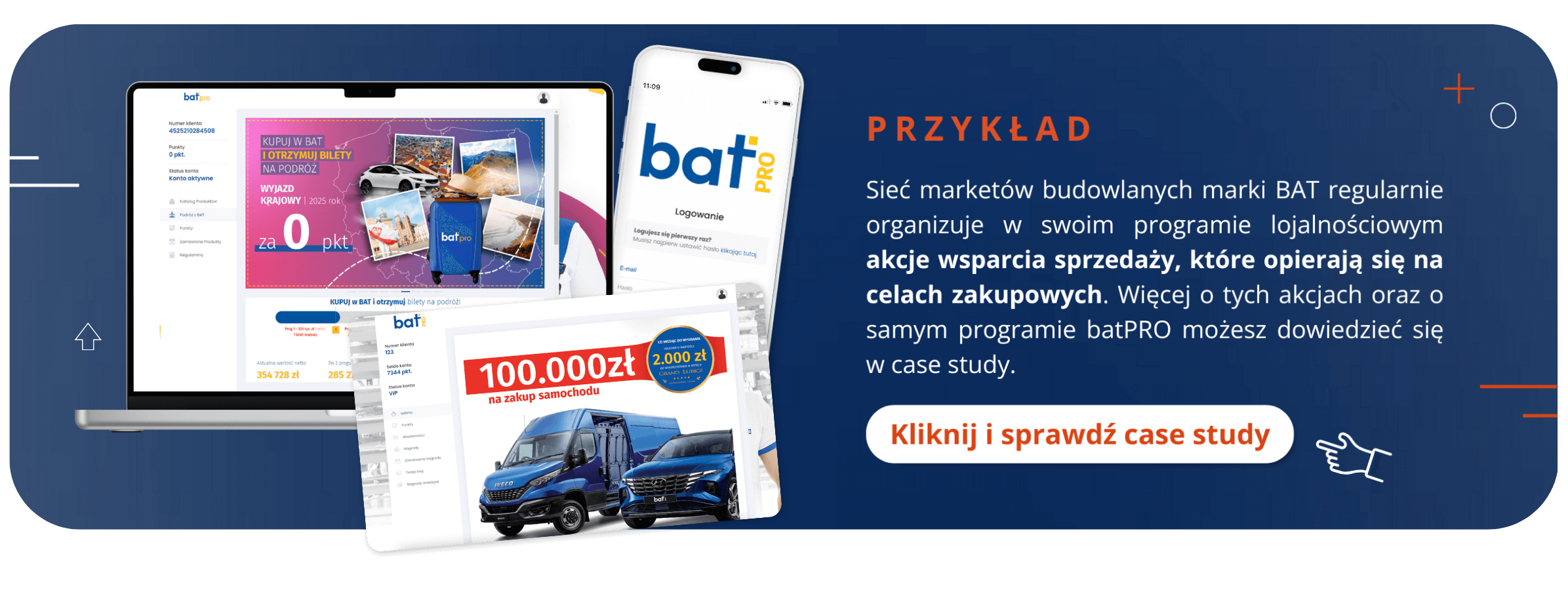 Angażujący program lojalnościowy dzięki akcjom opartym o cele zakupowe – batPRO case study