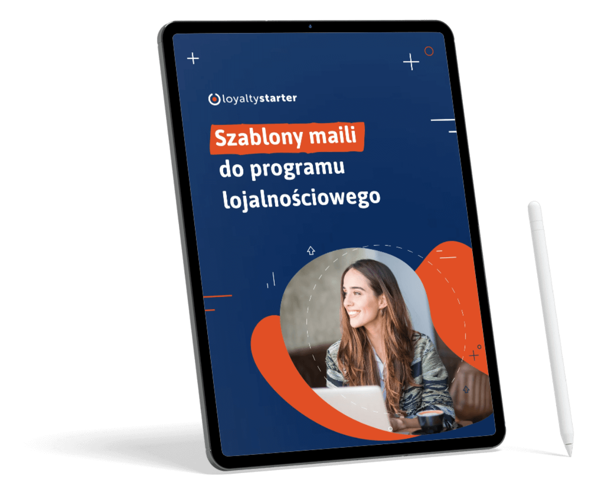 Szablony maili do programu lojalnościowego – okładka mockup