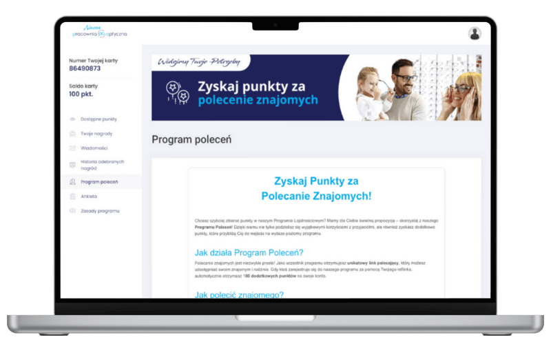 program poleceń