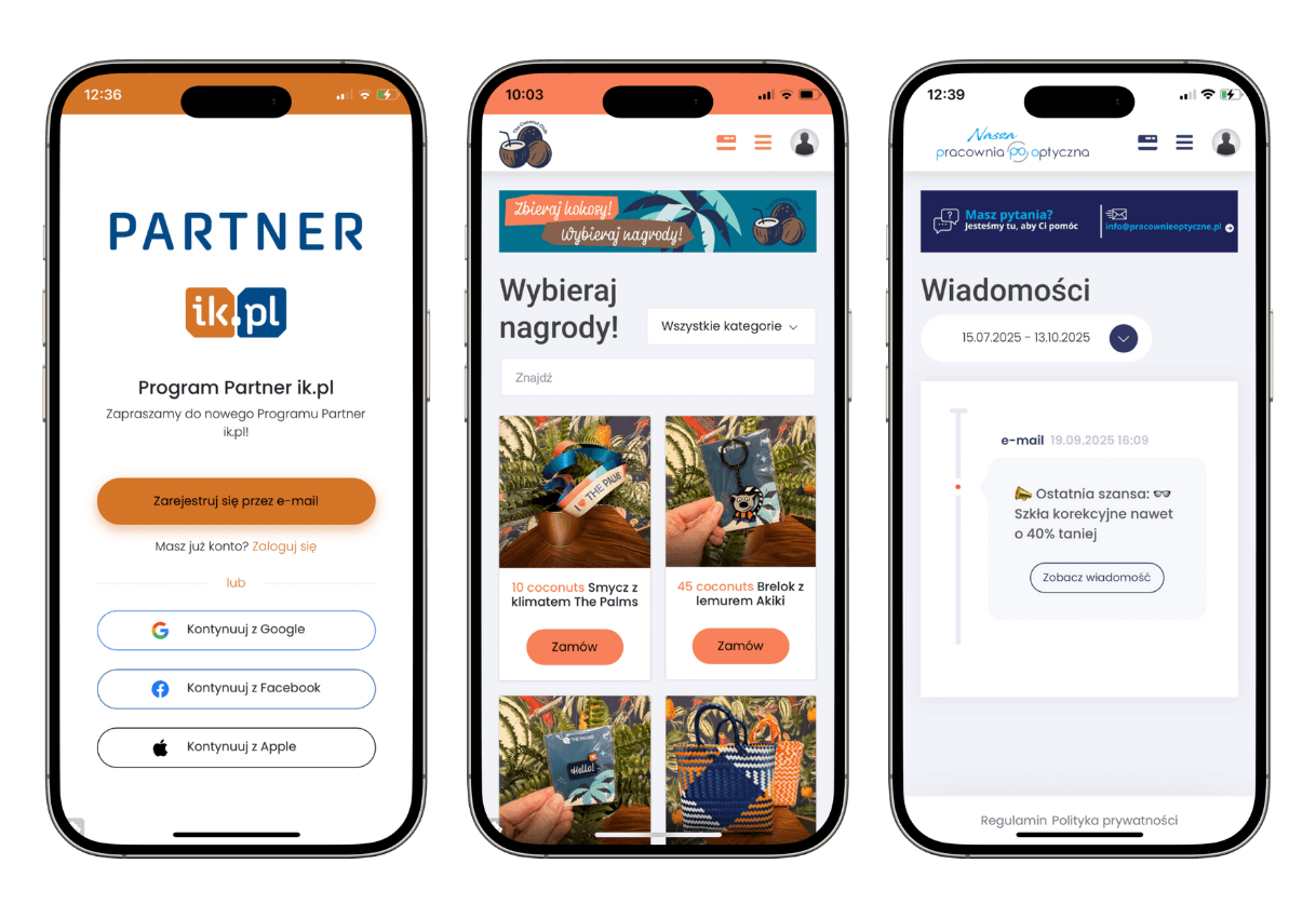 mobilne aplikacje lojalnościowe w Loyalty Starter