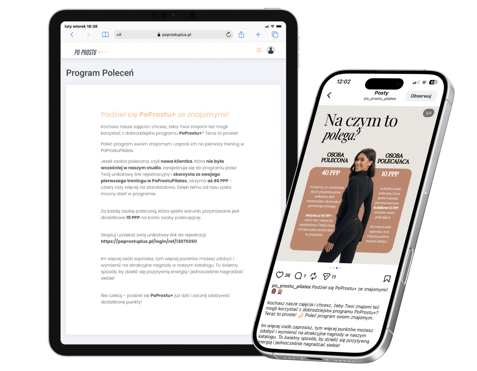 program poleceń poprostupilates