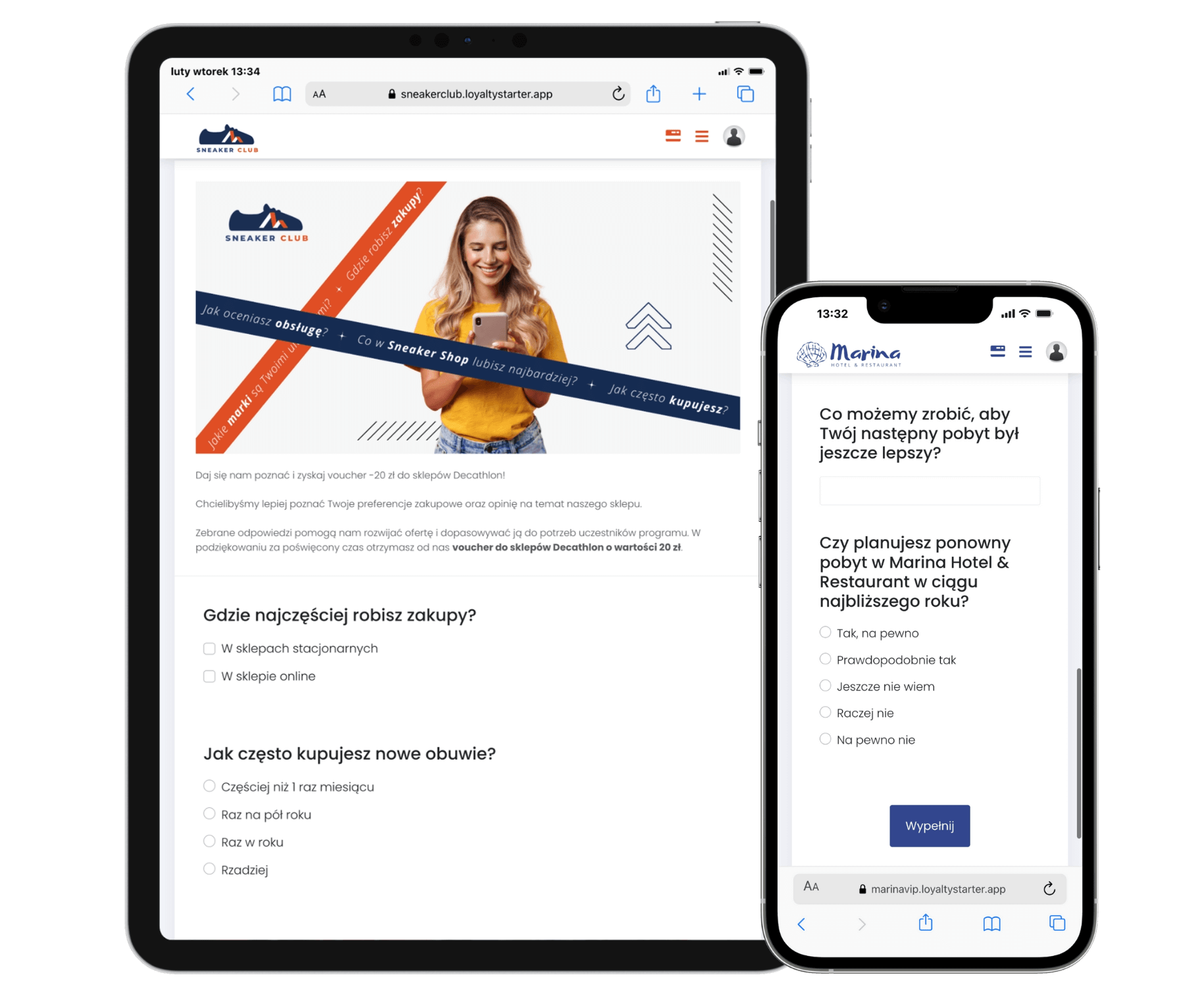 ankiety - dane z programu lojalnościowego
