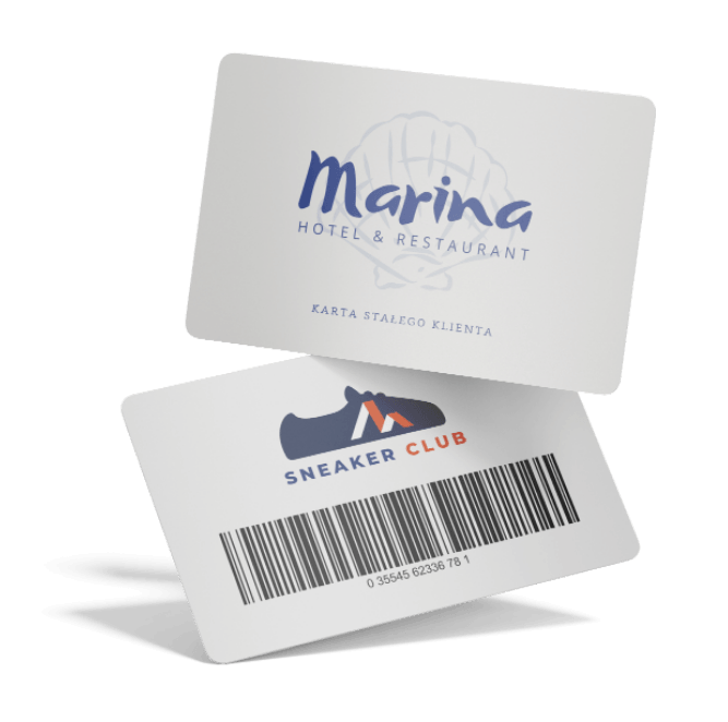 plastikowe karty lojalnościowe od loyalty starter