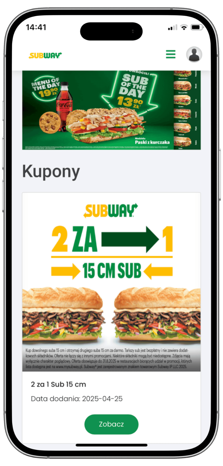 promocje w programie lojalnościowym sklepu detalicznego