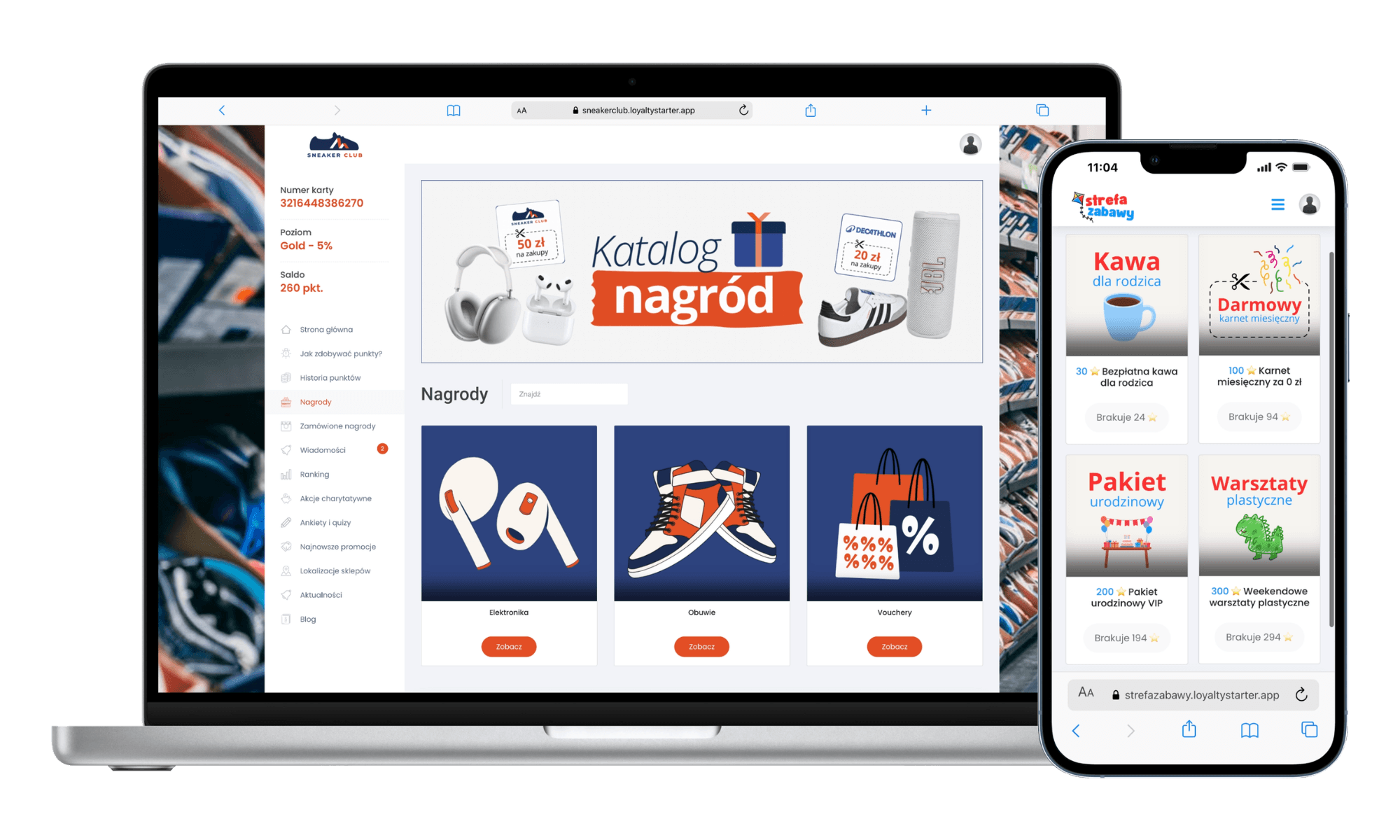 punkty i katalog nagród