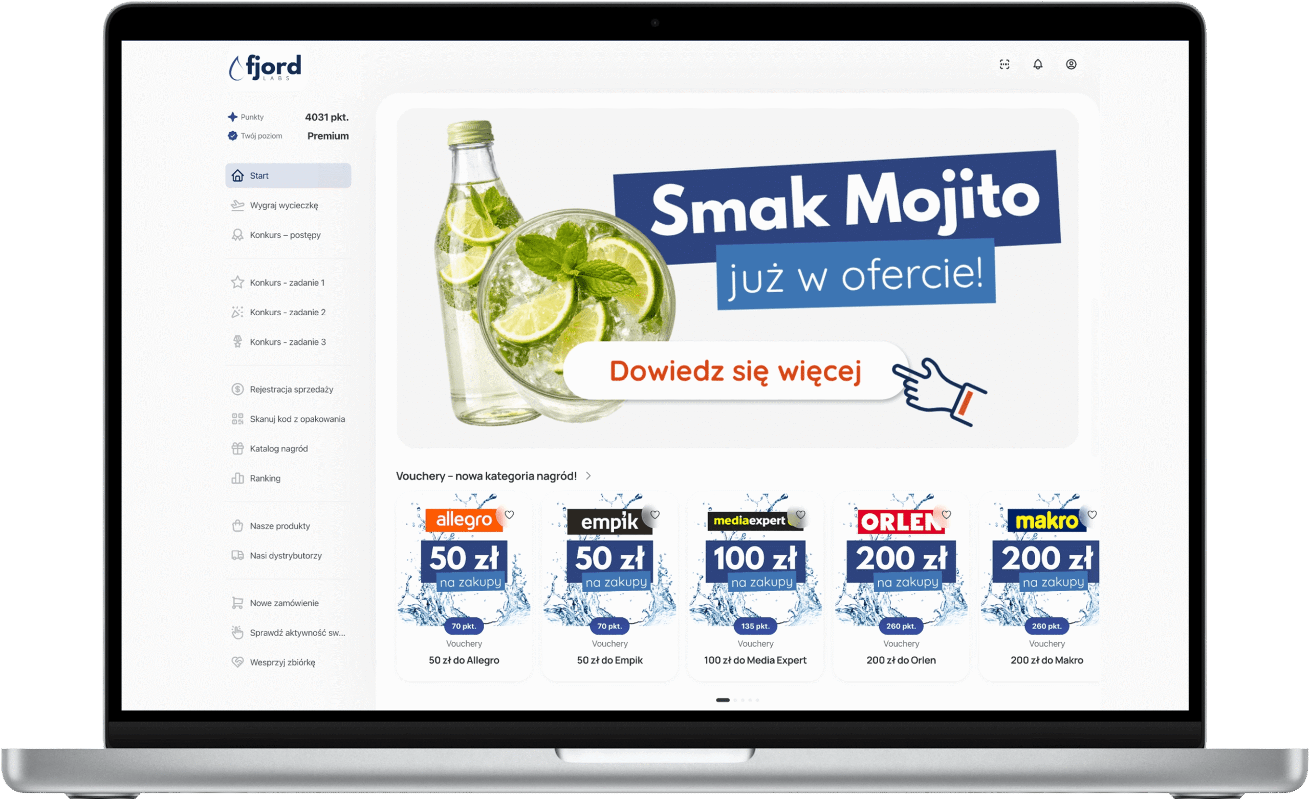 atrakcyjna oprawa wizualna w programie lojalnościowym b2b