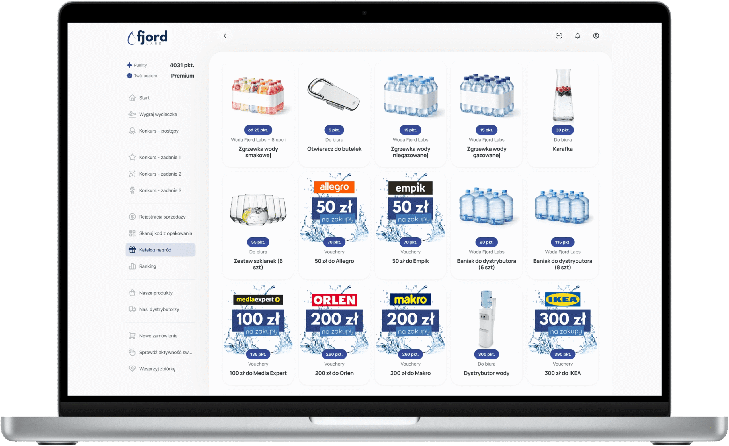 katalog nagród w programie lojalnościowym b2b nagrody rzeczowe i cyfrowe loyalty starter