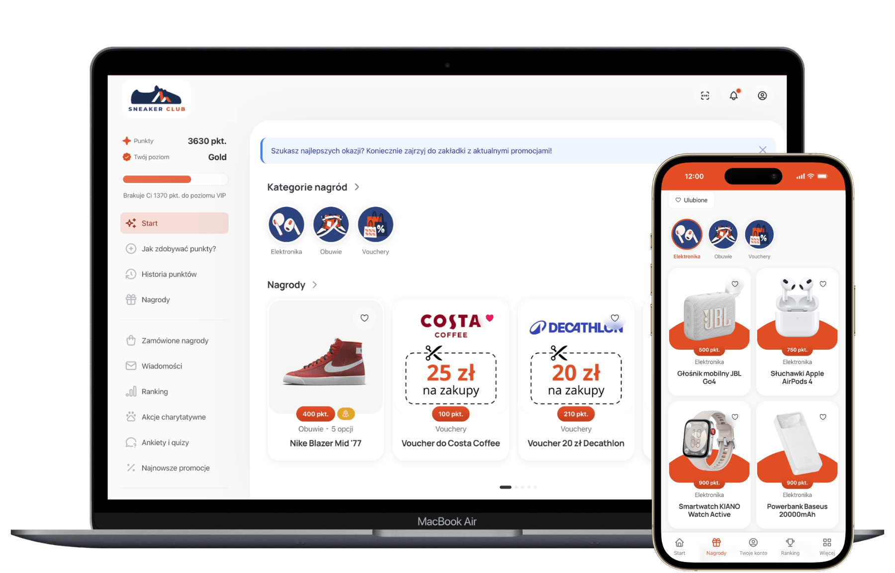 katalog nagród w programie lojalnościowym loyalty starter 3